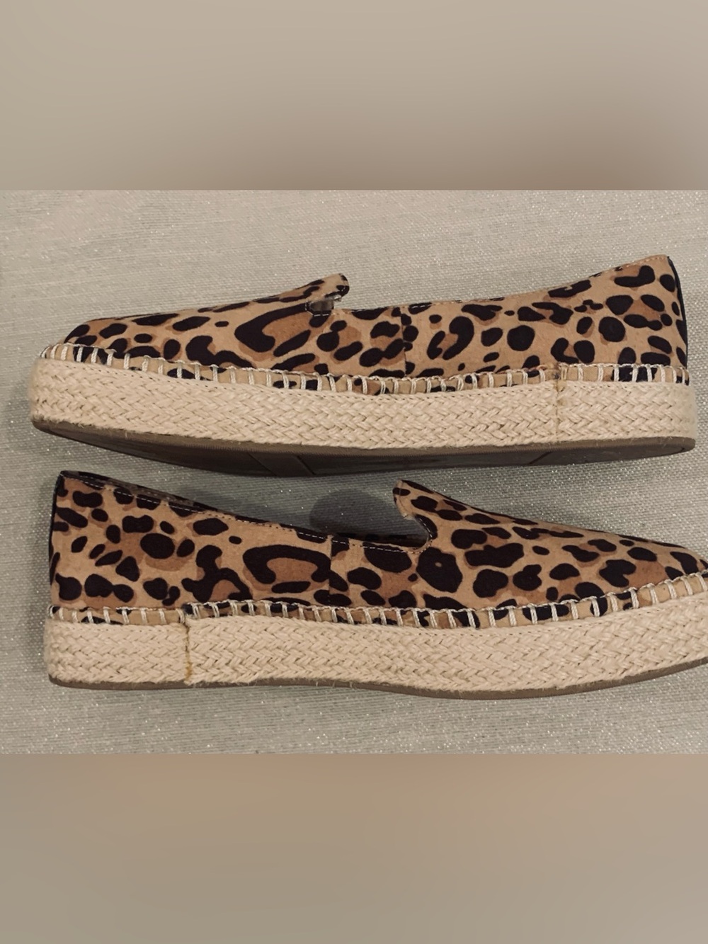 Dr Scholl's Be Energized Leopard Print Slip On Espadrilles • Sz. 6 1/2 - Picture 8 of 10